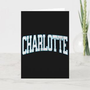 Cartão Charlotte Futebol Vintage Cidade _1