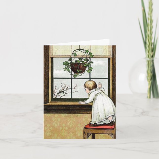 Cartão Charming Vintage Naughn Notecard (Frente)