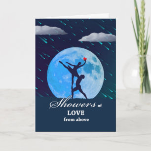 Cartão Chás do Amor, Balé de aniversário Dancers Poem