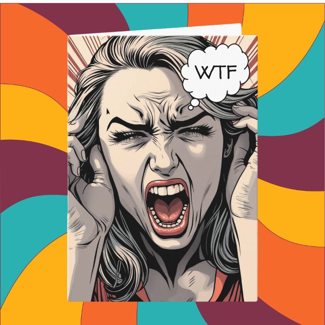 Cartão Chateado com a reeleição do Trump Democrat (Criador carregado)