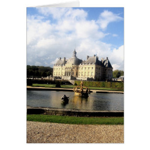 Cartão Chateau-Vaux-le-Vicomte, França