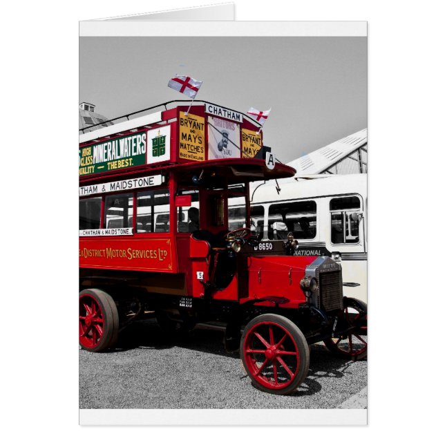 Cartão Chatham Bus - Vintage (Frente)