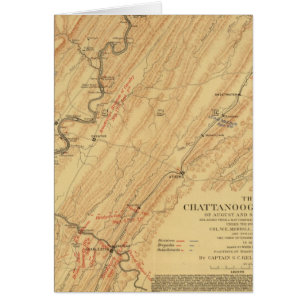 Cartão Chattanooga, Tennessee