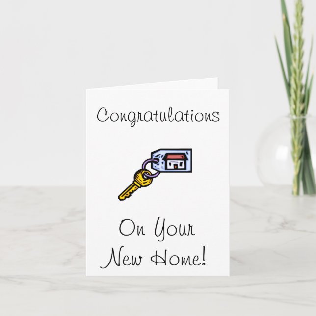 Cartão Chave da Casa (Frente)