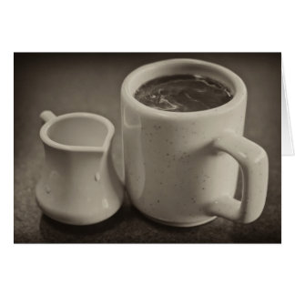 Cartão Chávena de café da manhã