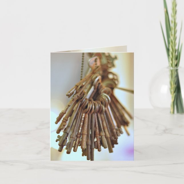 Cartão Chaves Antigas (Frente)