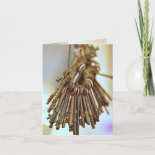 Cartão Chaves Antigas