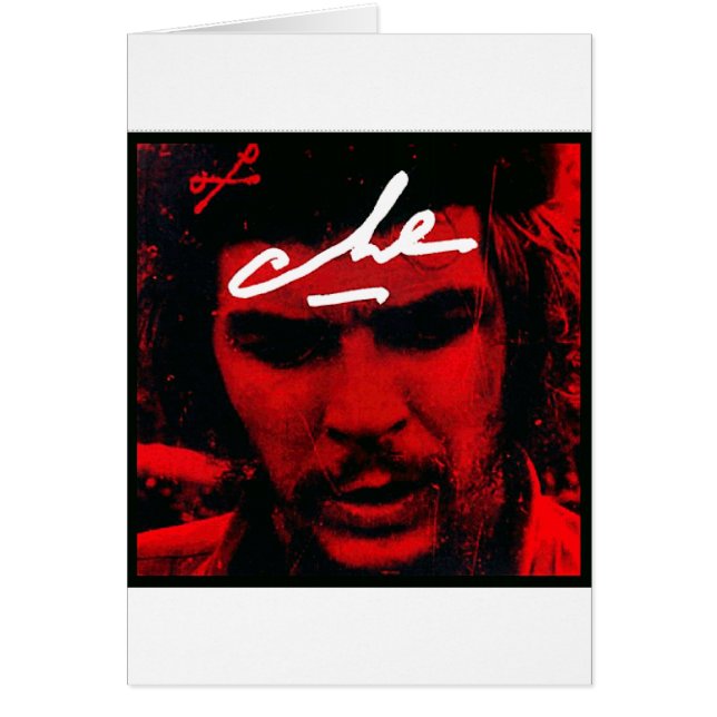 Cartão Che Guevara (Frente)