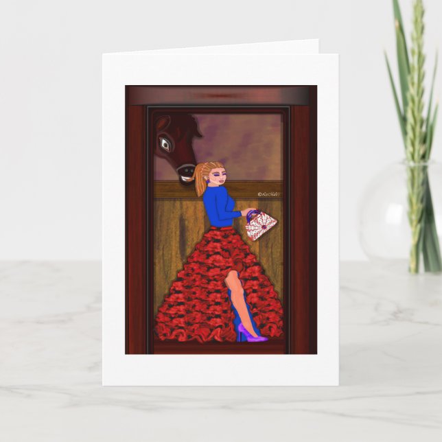 Cartão Cheeky i Design criativa de LeeMarie (Frente)