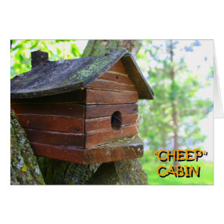 CARTÃO CHEEP CABIN