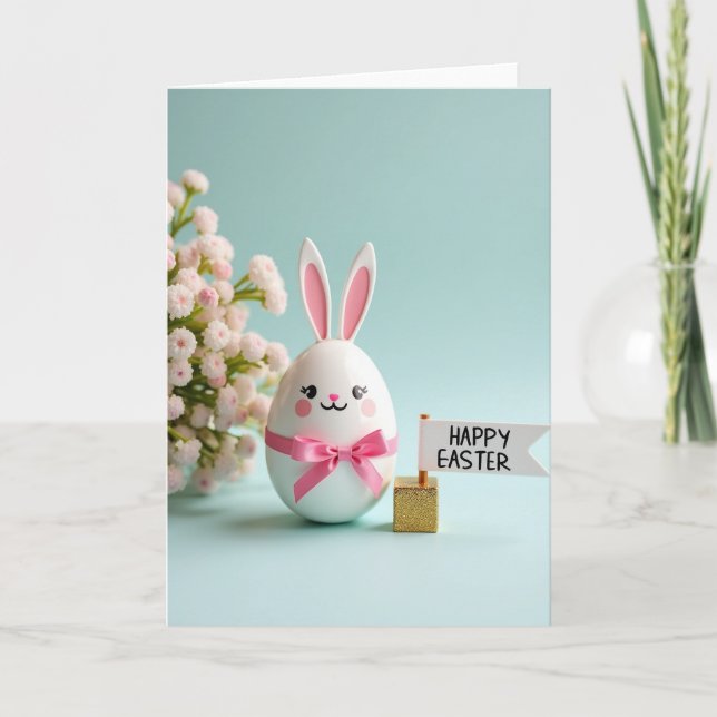 Cartão Cheerful Egg Celebration Card (Frente)