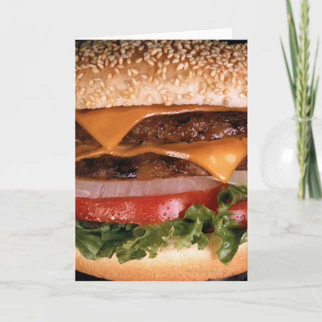 Cartão Cheeseburger (Frente)