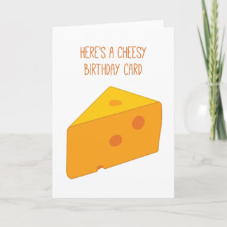 Cartão Cheesy Birthday