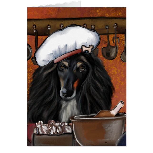 Cartão Chef Afegão (Frente)