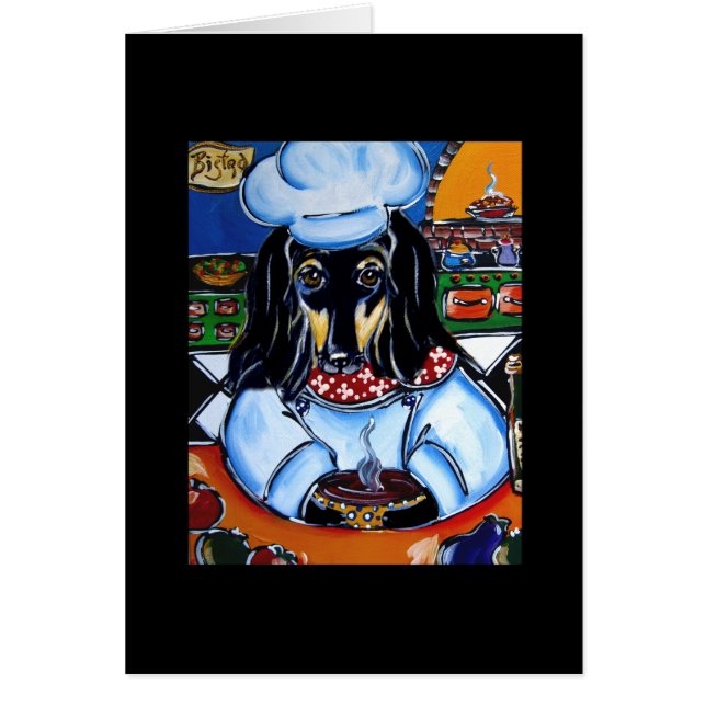 Cartão Chef Afegão (Frente)