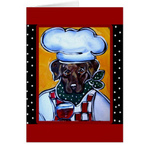 Cartão Chef Choc Lab