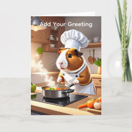 Cartão Chef de Suíno-guinchado