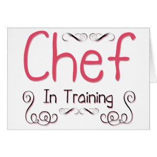 Cartão Chef em treinamento