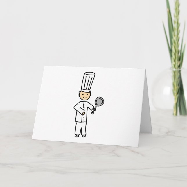 Cartão Chef Mestre (Frente)