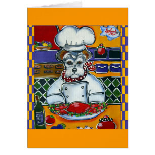Cartão Chef Schnauzer