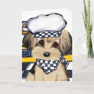 Cartão Chef Yorkie