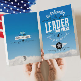 Cartão Chefe da Força Aérea Formação BMT Militar