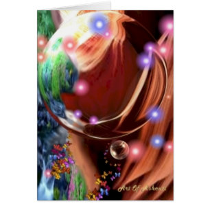 Cartão Chegada às Cavernas Felizes
