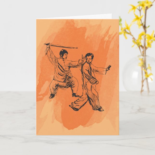 Cartão Chegou a verdadeira potência (Flor Amarela)