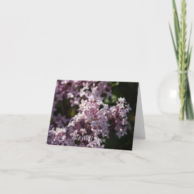 Cartão Cheire Que Lilac Vai Ficar Bem Logo (Frente)