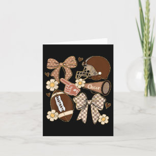 Cartão Cheque Touchdown American Game Day Coquett