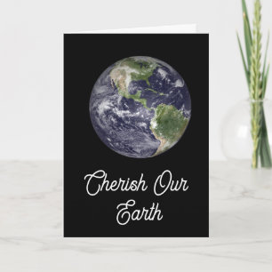 Cartão Cherish Our Earth: Vazio