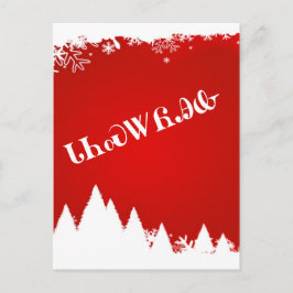 Cartão Cherokee do Feliz Natal