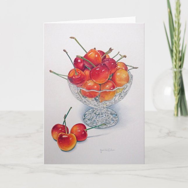 Cartão Cherry Crystal (Frente)