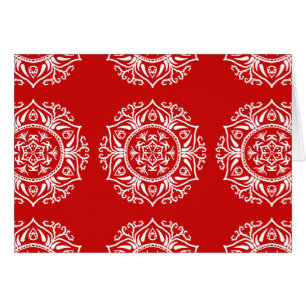 Cartão Cherry Mandala