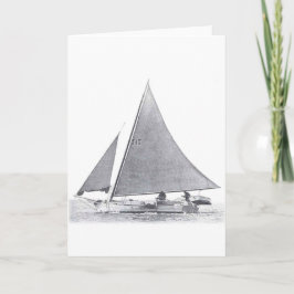 Cartão Chesapeake Bay Skipjack