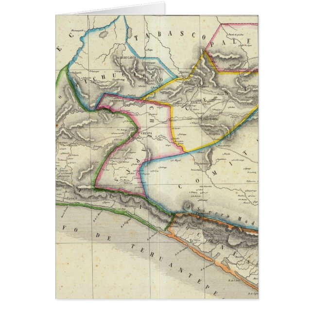 Cartão Chiapas, México (Frente)