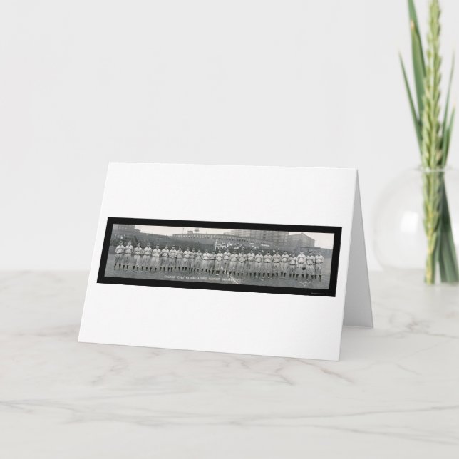 Cartão Chicago Cubs Champions Foto 1929 (Frente)