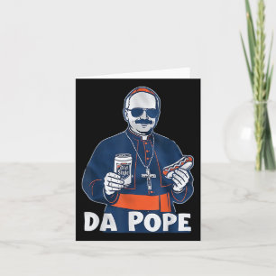Cartão Chicago Da Pope Engraçado Humor Católico