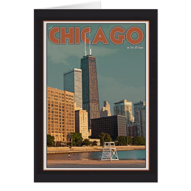 Cartão Chicago - John Hancock Center (Frente)