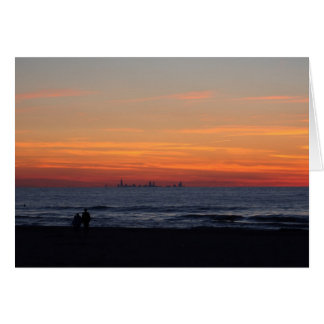 Cartão Chicago Sunset 2