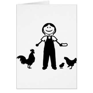 Cartão Chickenlady