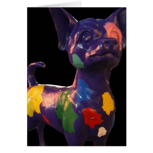 Cartão chihuahua (Frente)