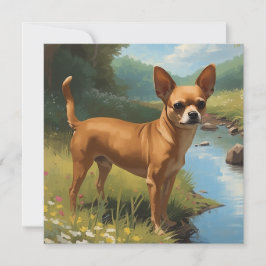 Cartão Chihuahua