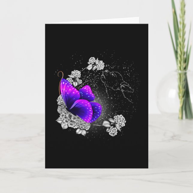 Cartão Chihuahua No Céu Luto Por Cachorro Memorial Amante (Frente)