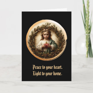 Cartão Child of the Sacred Flame Folded Greeting Card