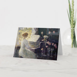 Cartão Childe Hassam - The Sonata