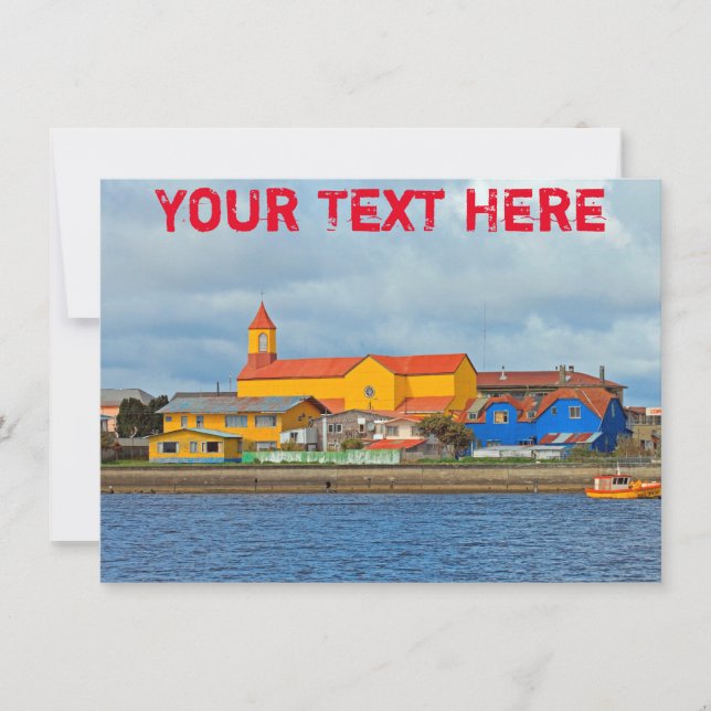 Cartão Chile Personalizável (Frente)