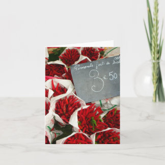 Cartão Chillis no mercado agradável, France