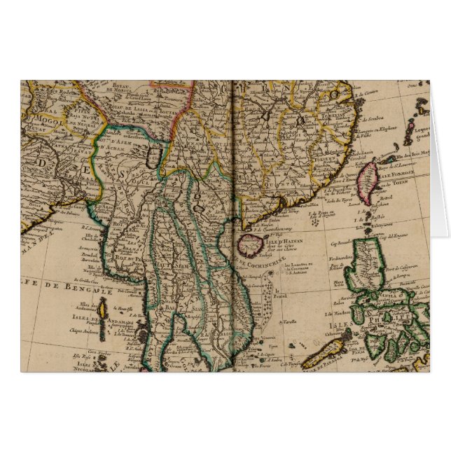 Cartão China e Índia (Frente Horizontal)