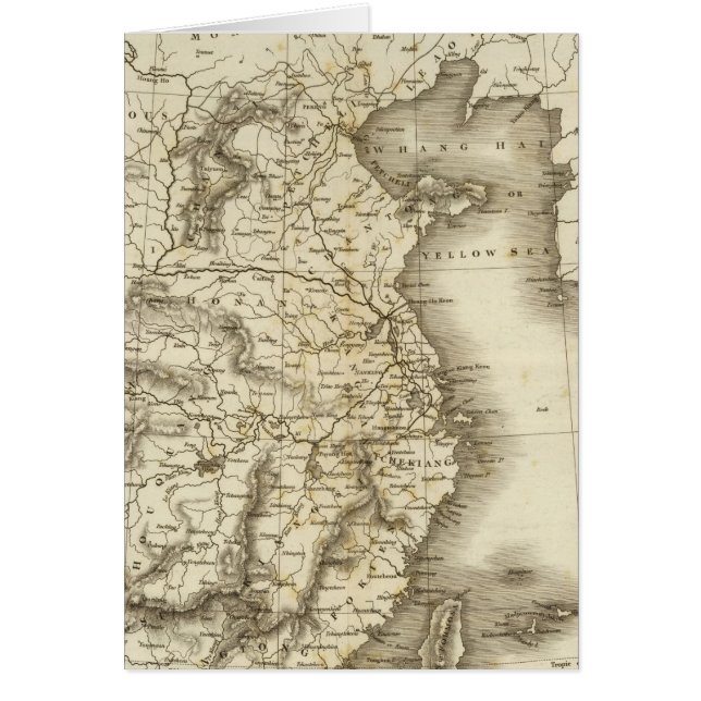 Cartão China, Japão (Frente)